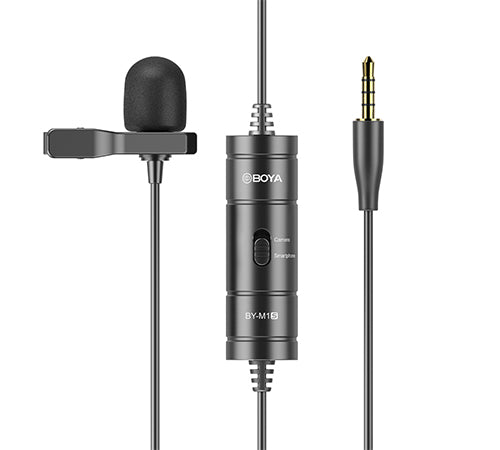 BOYA BY-M1S Omni Directional Lavalier Microphone With 3 Year Warranty