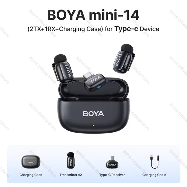 Mini 14 (For Type-C Only) Dual Wireless Microphone