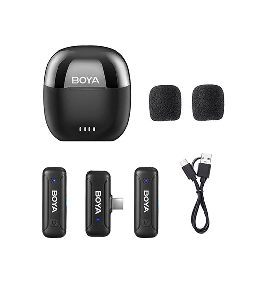 Boya BY-WM3T2-U2 Mini 2.4GHz Wireless Microphone with 3 year warranty